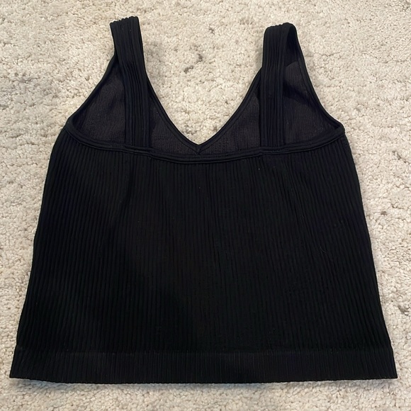 Free People Cropped Ribbed Cami - Picture 2 of 2